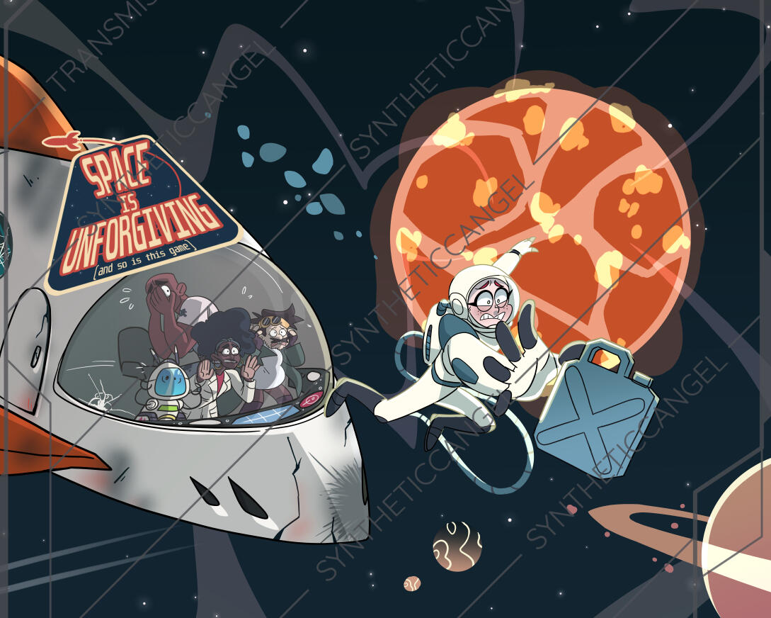 space is unforgiving (and so is this game!)