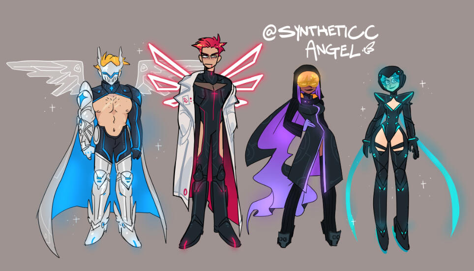 4 synthetic angels 4 synthetic angels