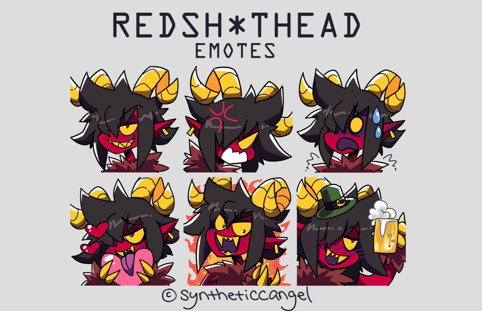 red emotes